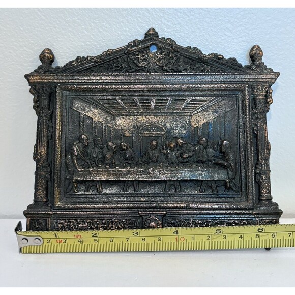 The Last Supper Copper/Metal Wall Hanging Small - Picture 3 of 4
